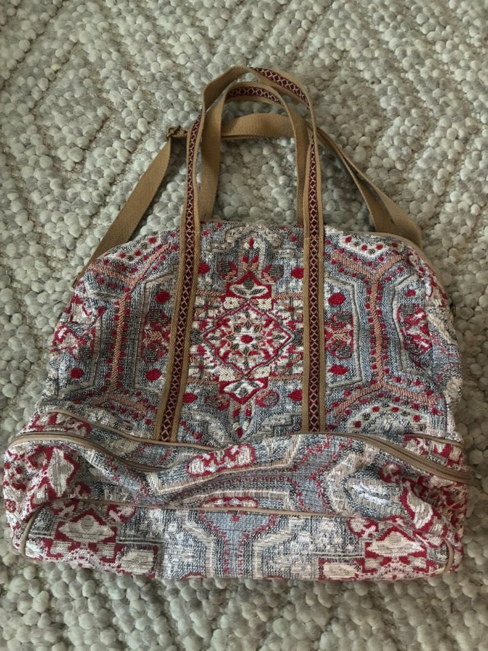 FREE PEOPLE Moroccan Weekender Bag - Picture 4 of 6